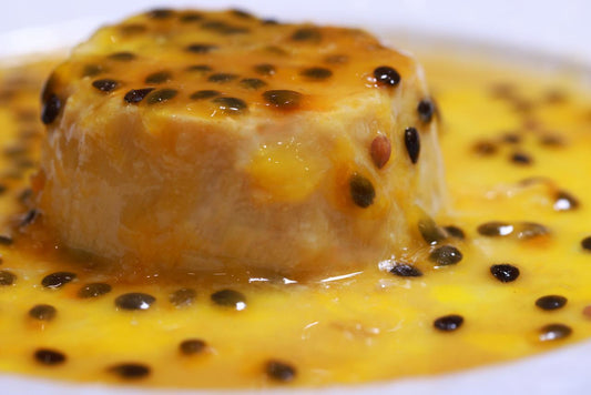 Passion Fruit Flan