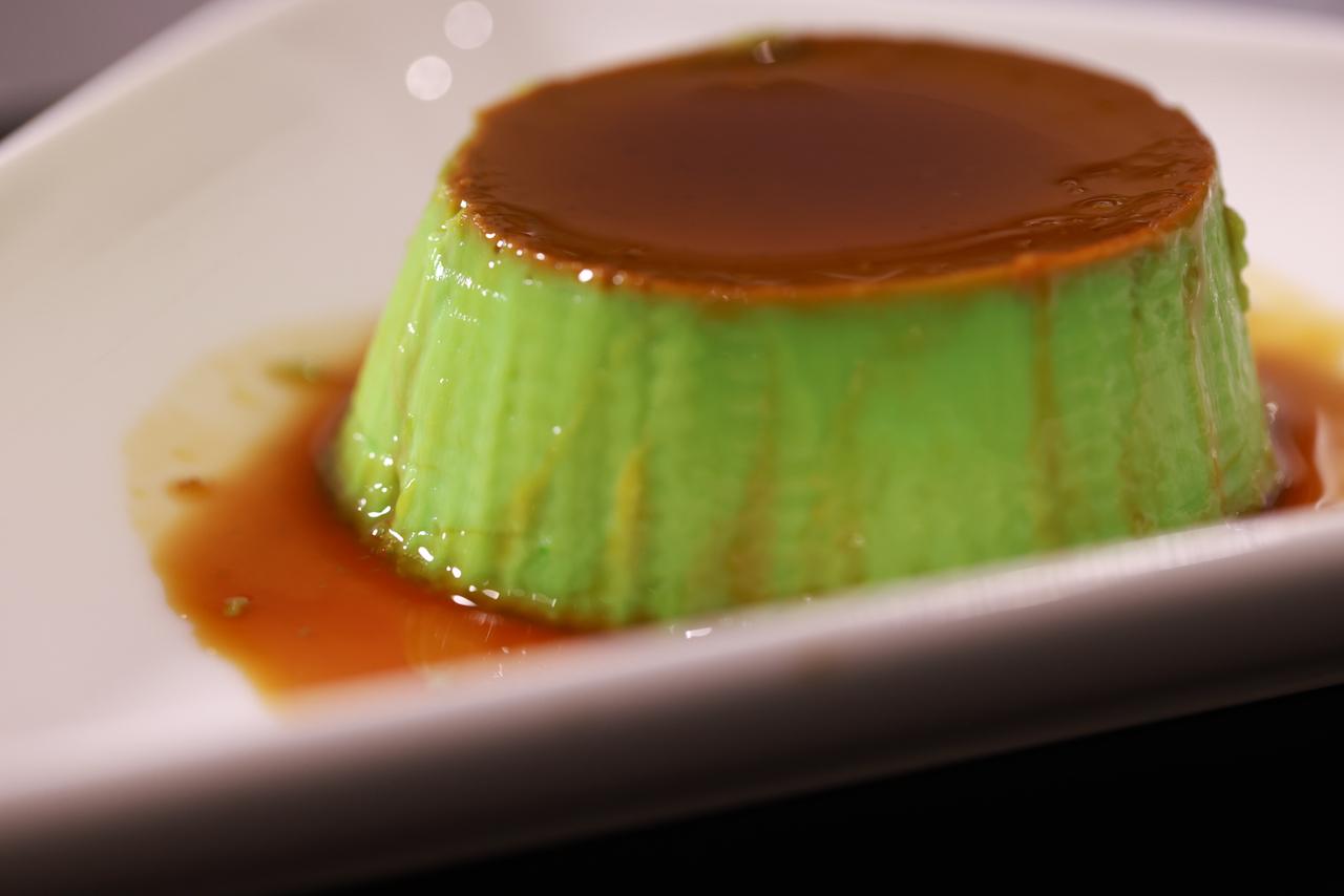 Pandan Flan